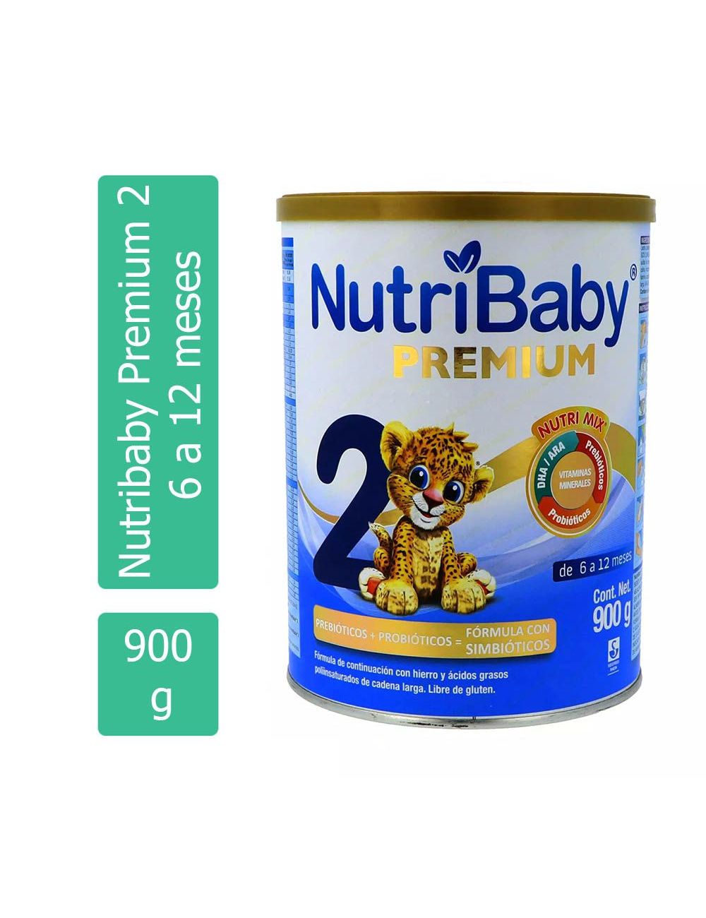 Precio NutriBaby Premium 2 Polvo 6 12 Meses 900 G Farmalisto MX