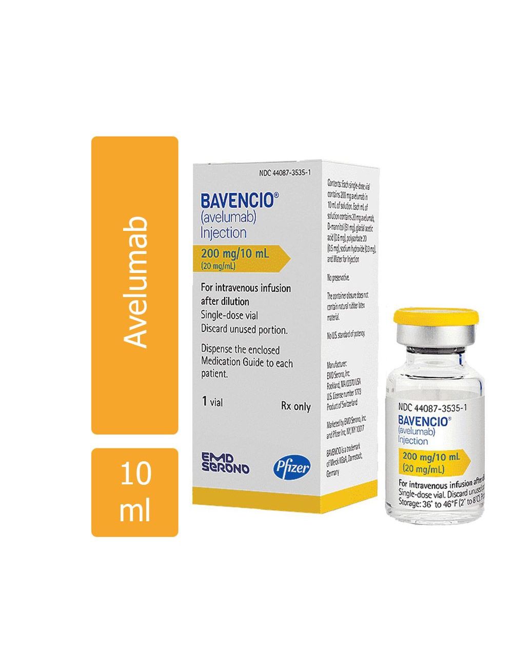 Precio Bavencio 20 mg ml ámpula 10 ml Farmalisto MX