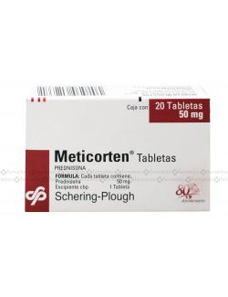 Meticorten 50 mg Precio Caja Con 20 Tabletas En México y DF