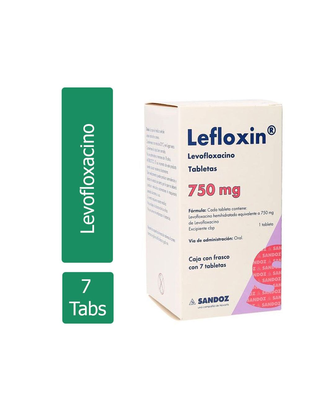 Precio Lefloxin 750 Mg Con 7 Tabletas Farmalisto MX