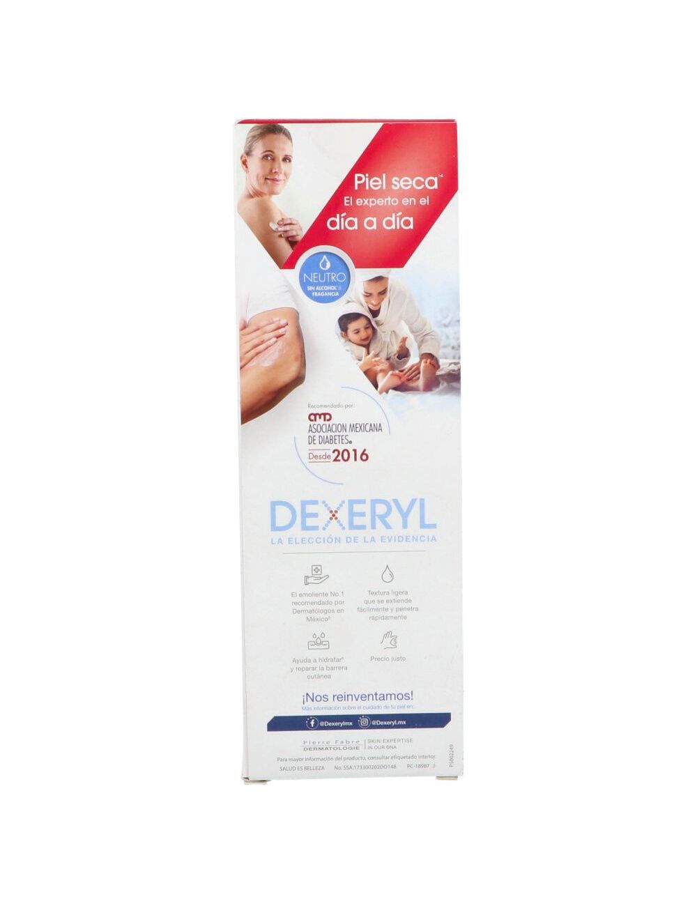 Precio Dexeryl tubo con 250 g | Farmalisto MX