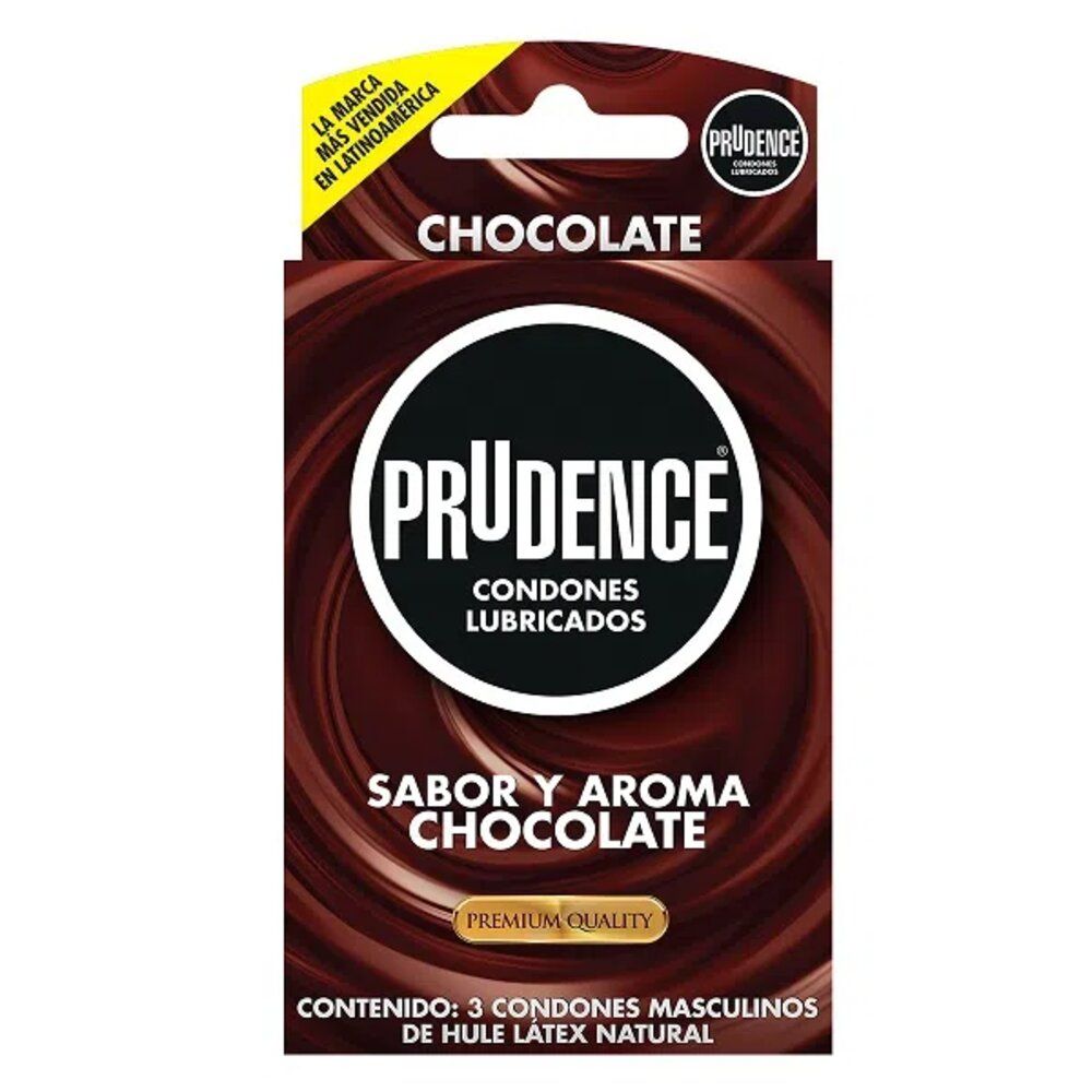Precio Prudence sabor y aroma chocolate 3 condones | Farmalisto MX