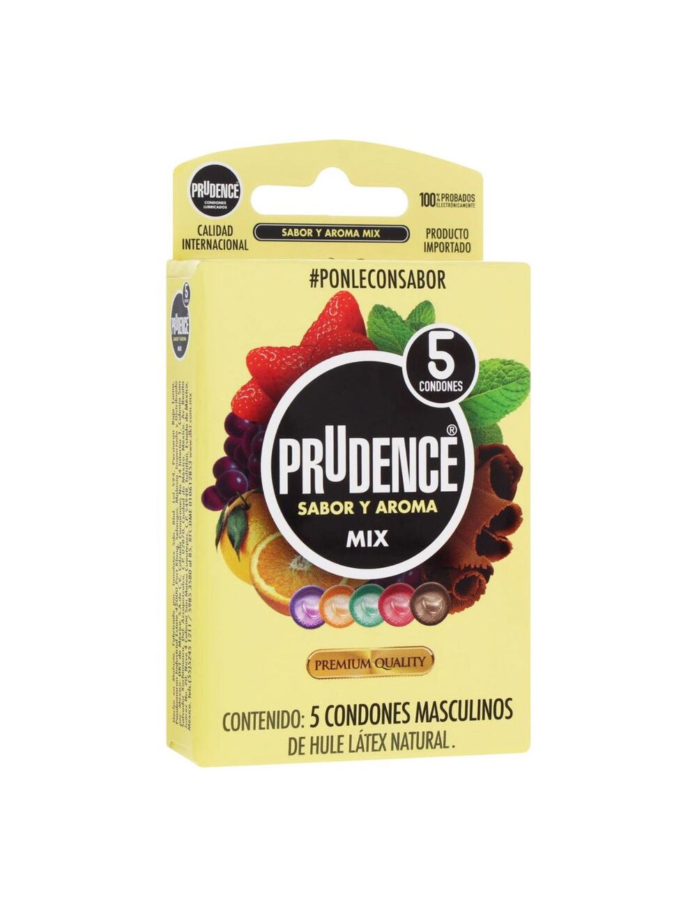 Precio Prudence mix 5 condones | Farmalisto MX