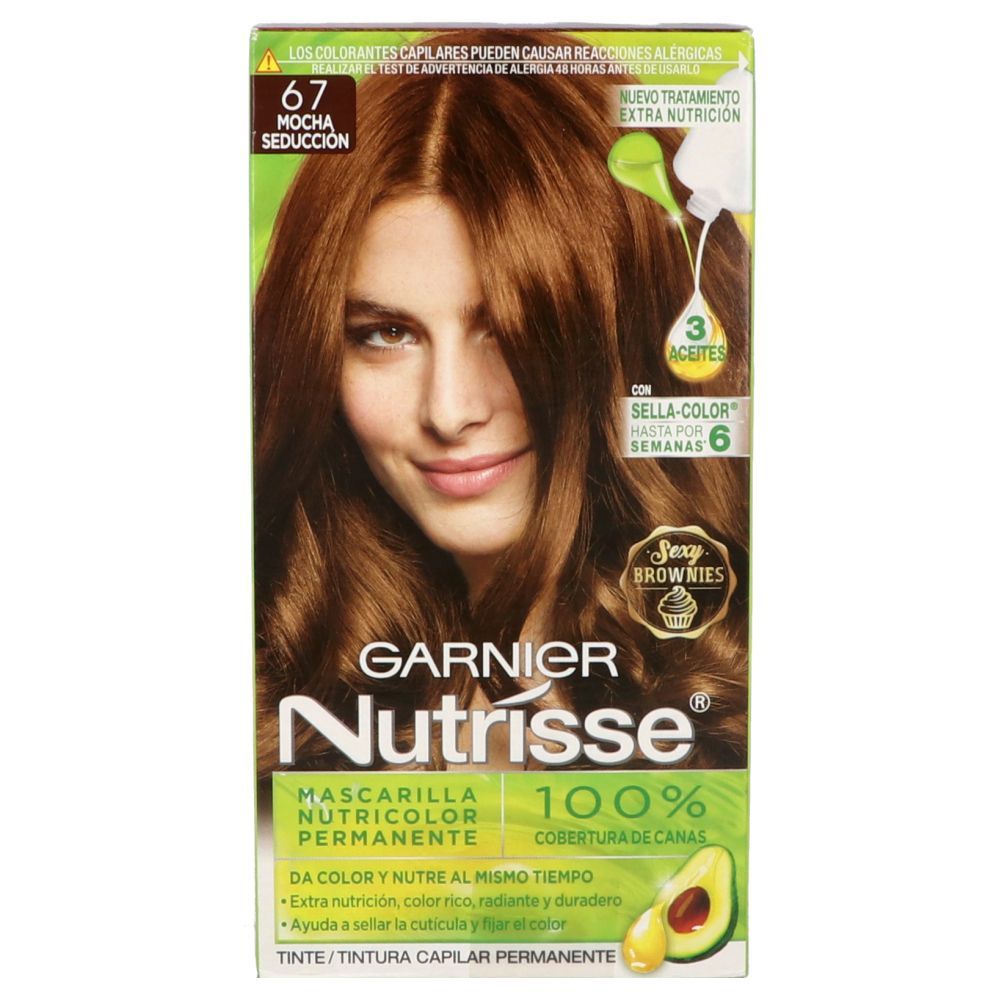 Precio Garnier nutrisse tinte color chocolate | Farmalisto MX