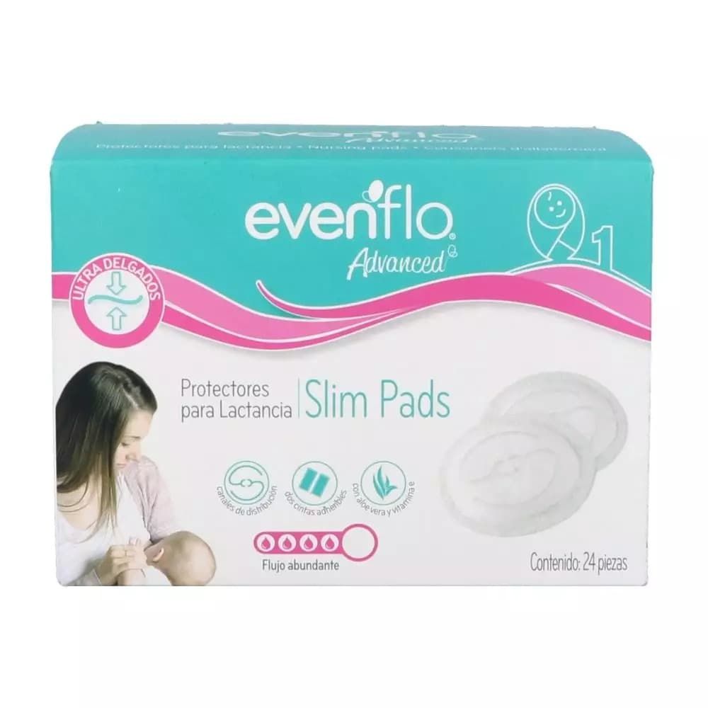 Precio Evenflo protect lactancia slim pads 24 pz | Farmalisto MX