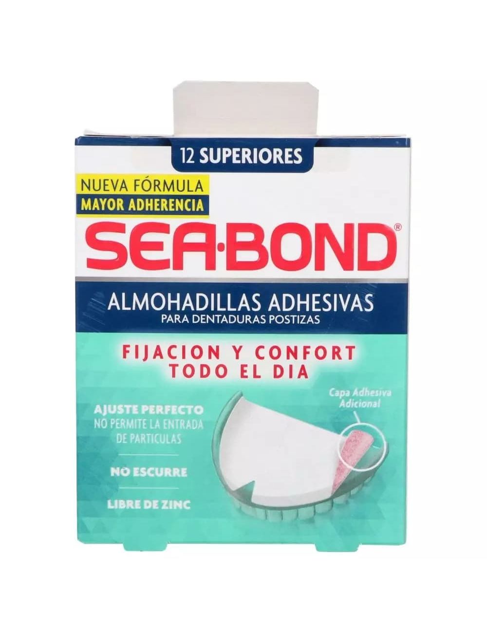 Precio Almohadillas adhesivas superiores Sea-Bond | Farmalisto MX