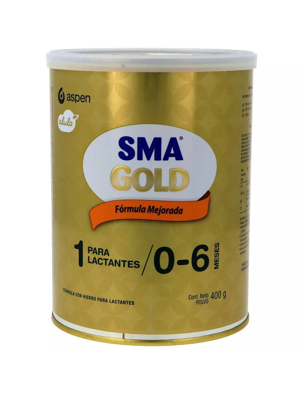 Precio Sma gold 1 polvo lata con 400 g | Farmalisto MX