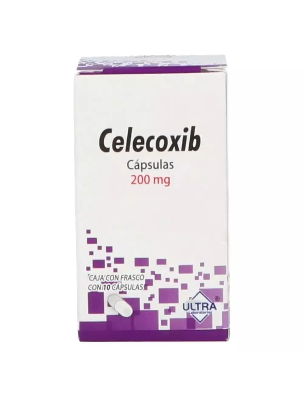 Precio Celecoxib 200 mg caja con 10 cápsulas | Farmalisto MX