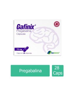 Gafinix 75 mg Caja Con Blíster Con 28 Cápsulas