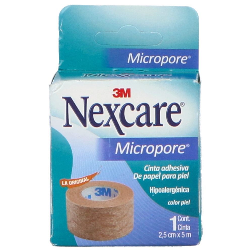 Precio Nexcare cinta adhesiva de papel 2.5cmx5m | Farmalisto MX