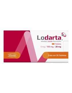 Lodarta 5 mg/100 mg/20 mg Caja Con 30 Tabletas