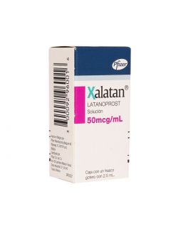 Xalatan 50 Mcg / ml Solución Caja con Frasco Gotero con 2.5mL RX3