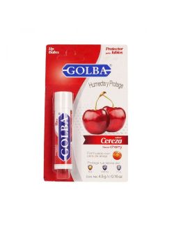 Golba Protector Para Labios Sabor Cereza Tubo De 4.6 g