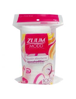 ZUUM Modd Algodón Absorbente Almohadillas Paquete Con 50 Piezas