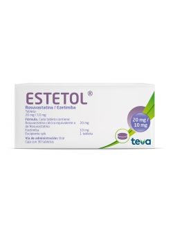 Estetol 20/10mg Caja con 30 Tabletas