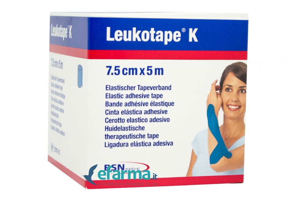 Cinta Leukotape K 7.5cm x 5m - Encuéntrala en Farmalisto MX