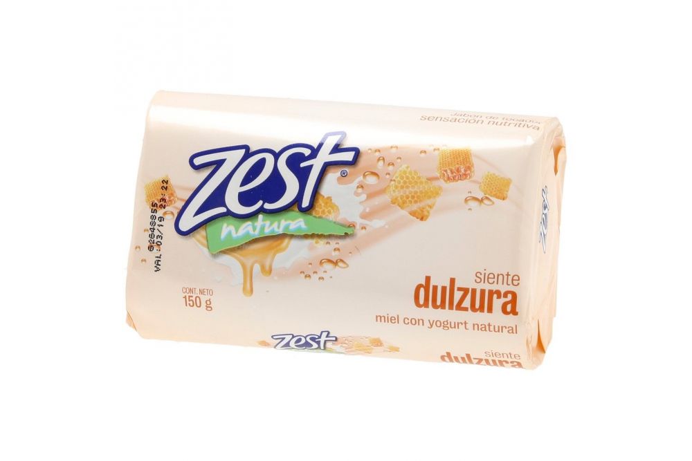 Zest Jabon Miel-Yogurth Precio Barra Con 150 g En México y DF