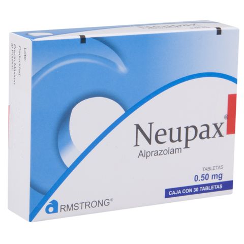 Precio Neupax 0.5 mg 30 tabletas | Farmalisto MX