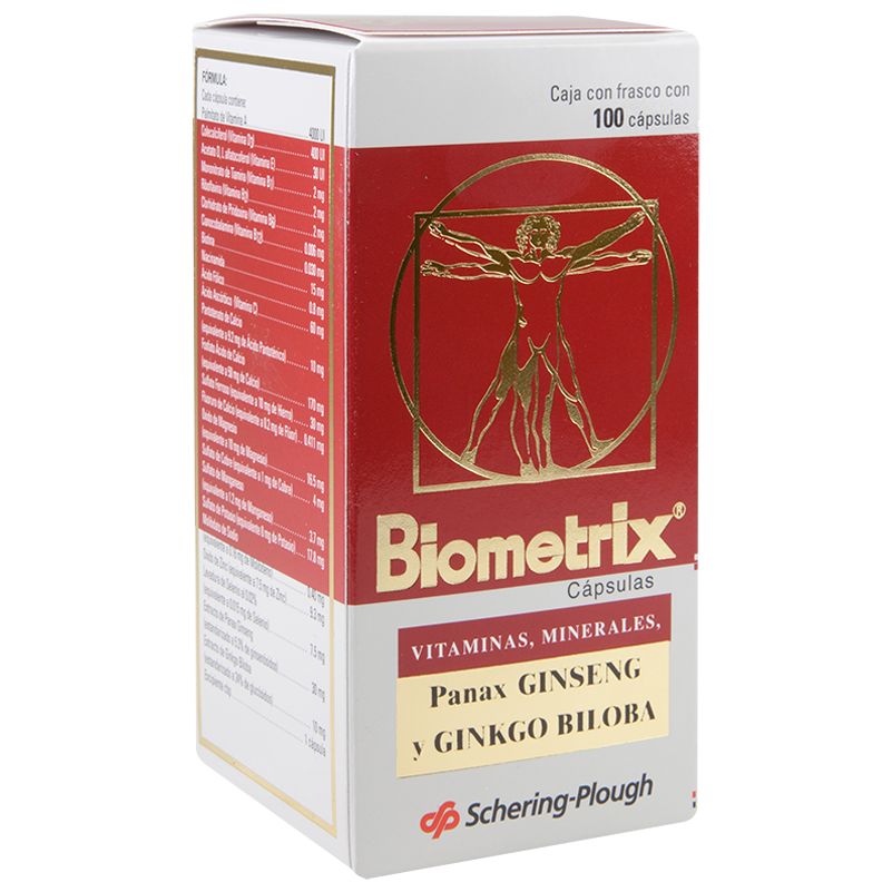 Precio Biometrix 100 cápsulas | Farmalisto MX