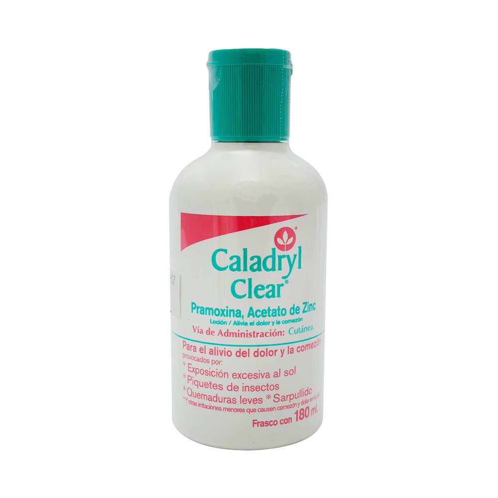 Precio Caladryl Clear loción en crema 180 mL | Farmalisto MX