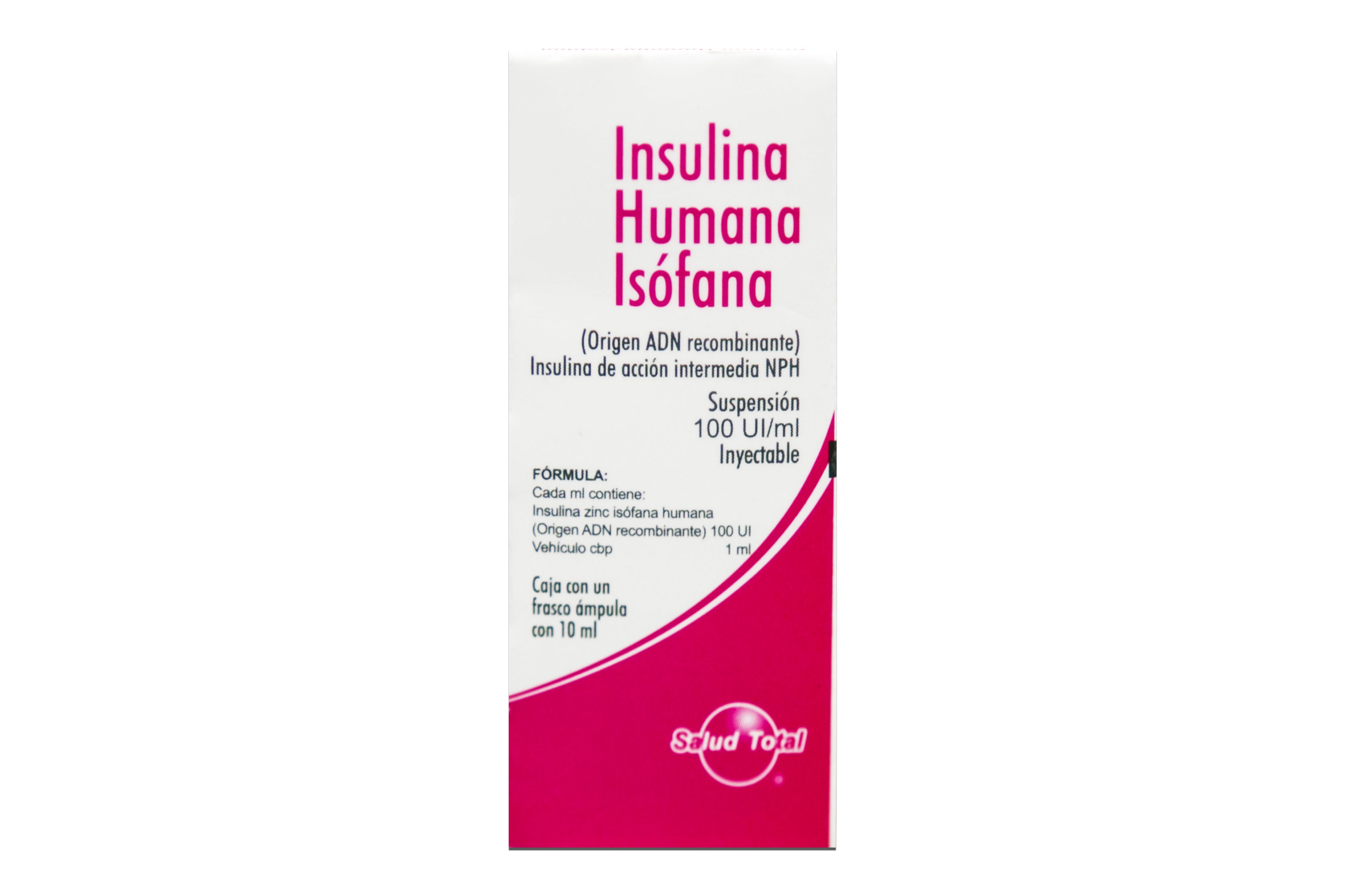 Precio Insulina Humana Isofána 100 UI 10 ml | Farmalisto MX