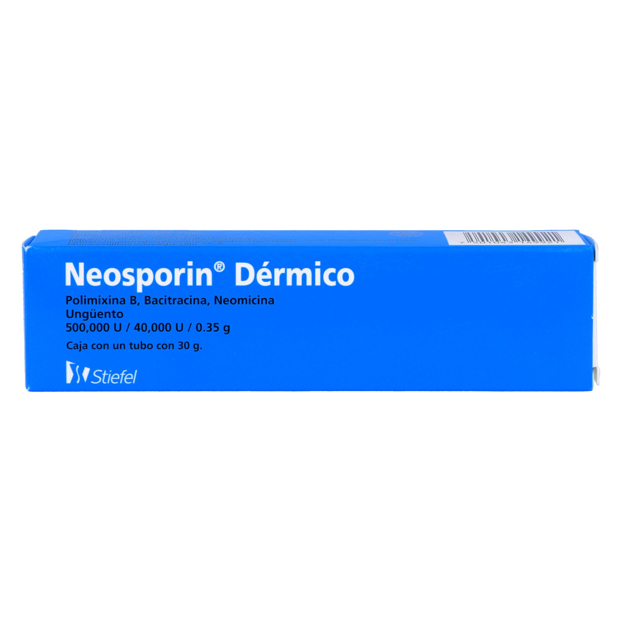 Precio Neosporin Dérmico 500,000/40,000 U/0.35 g | Farmalisto MX