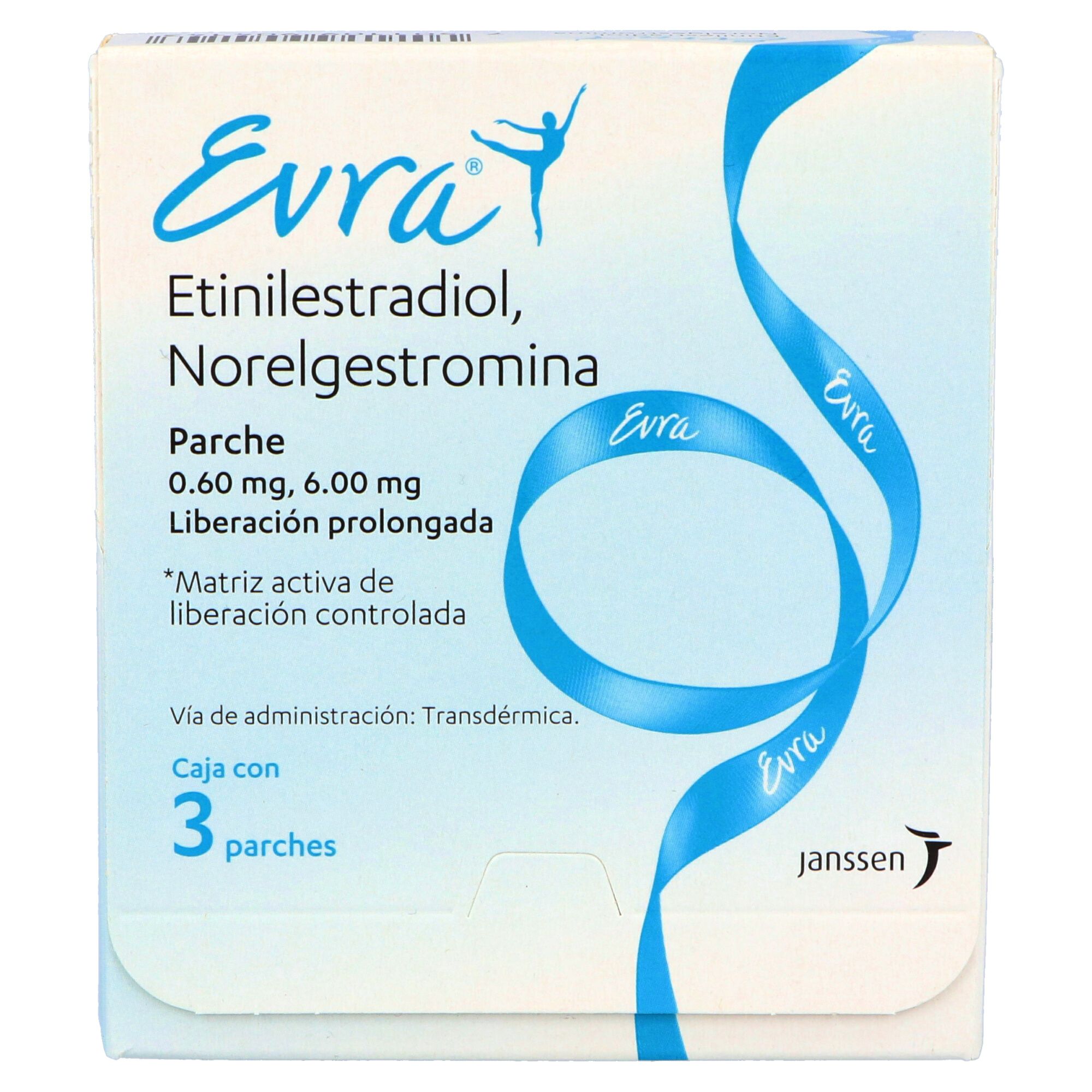 Precio Evra Parches 6.0 mg/ 0.60 mg con 3 parches | Farmalisto MX