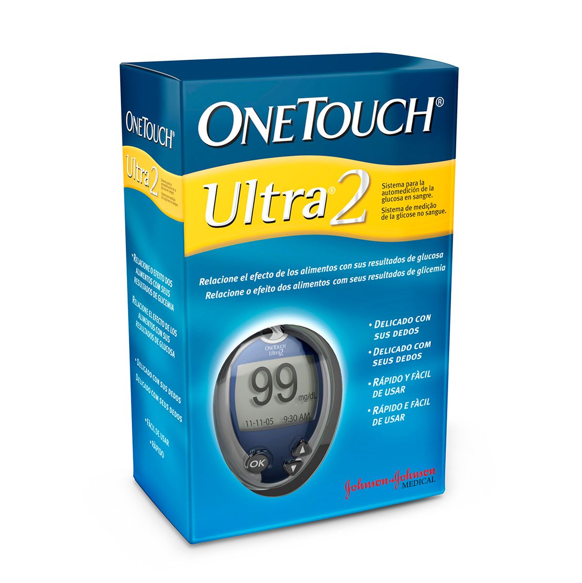 One Touch Ultra Precio 2 Cajas 1 Glucómetro En México y DF