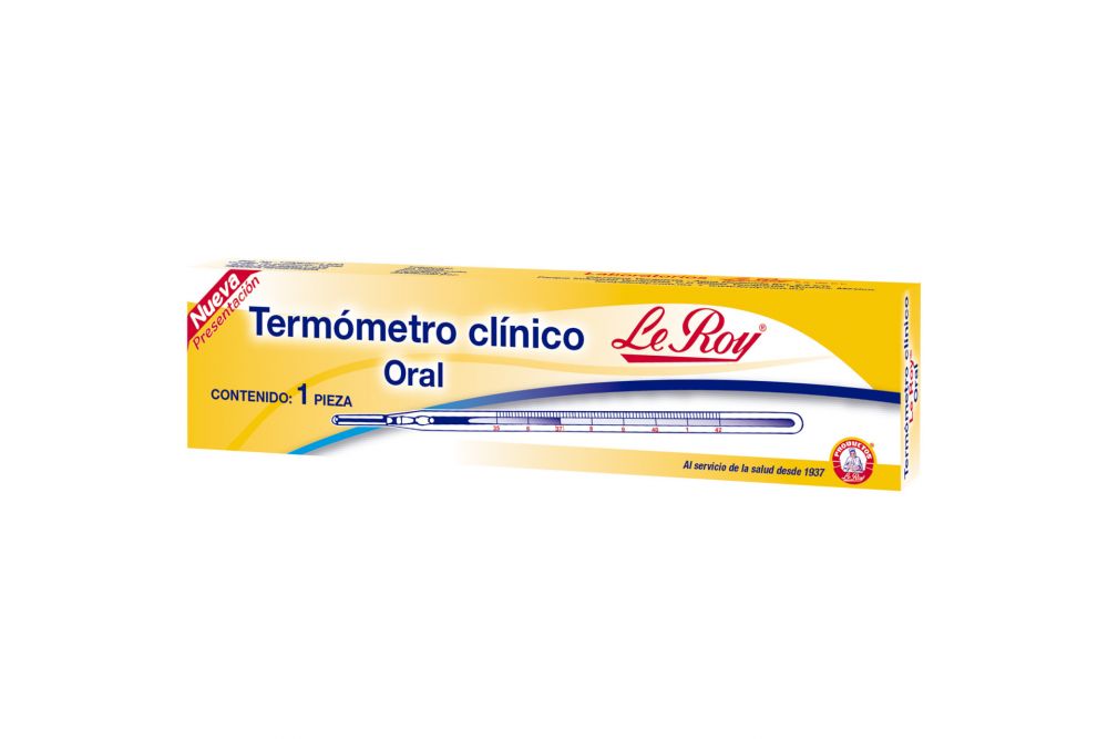 Le Roy Termómetro Clínico Oral Precio Caja De 1 Pieza México y DF