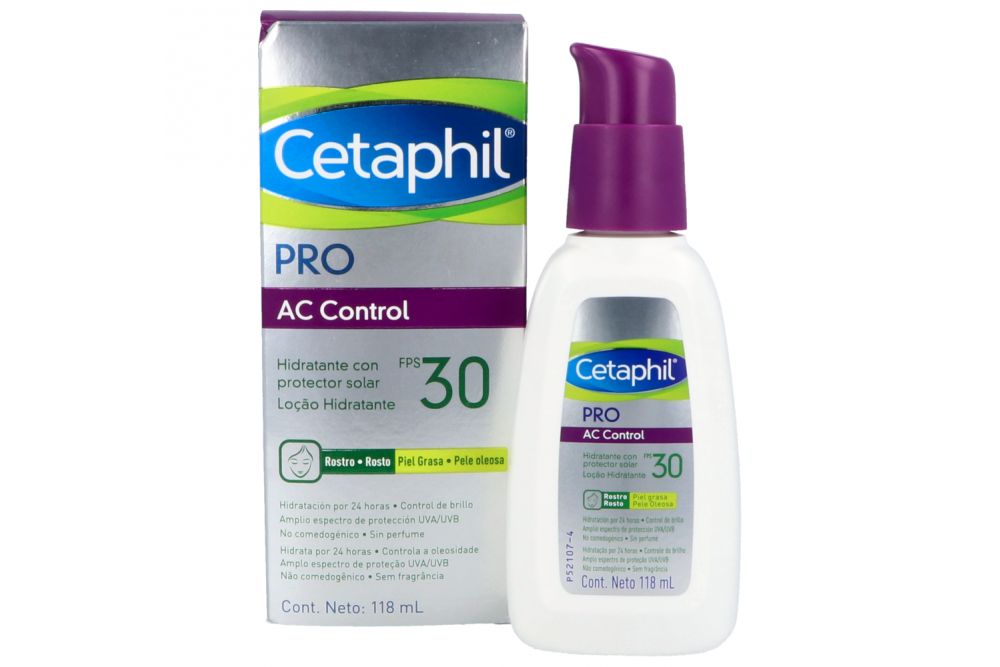 Precio Cetaphil dermacontrol fps 30 hidratante 118 mL | Farmalisto MX