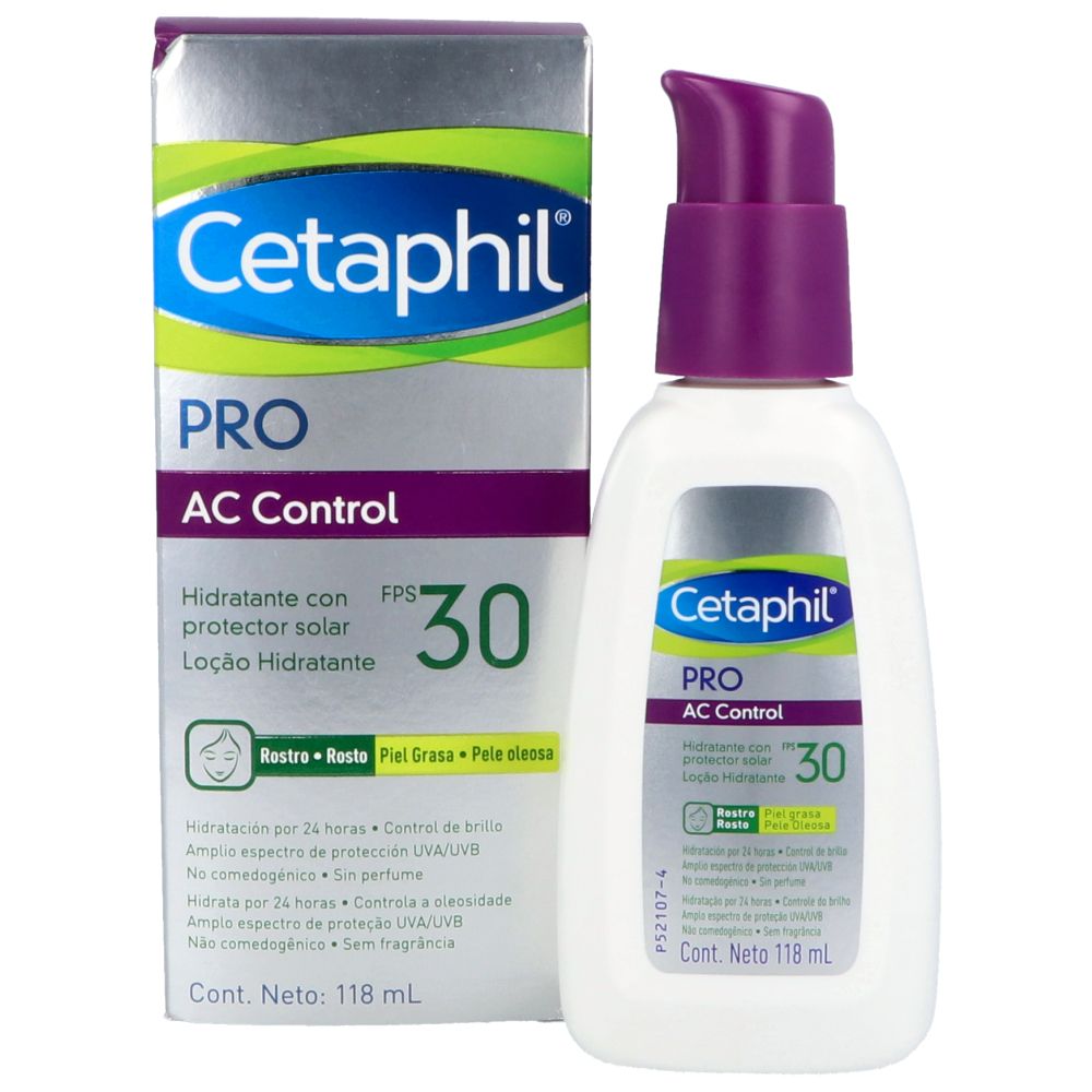 Precio Cetaphil dermacontrol fps 30 hidratante 118 mL | Farmalisto MX