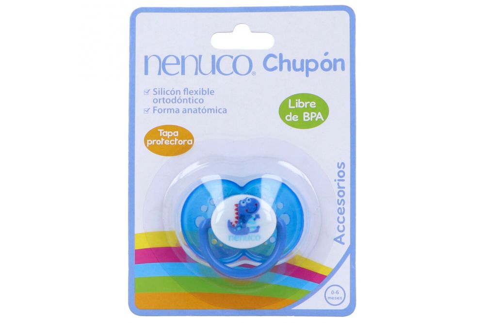 Precio Chupon Nenuco con tapa prot 06 meses | Farmalisto MX