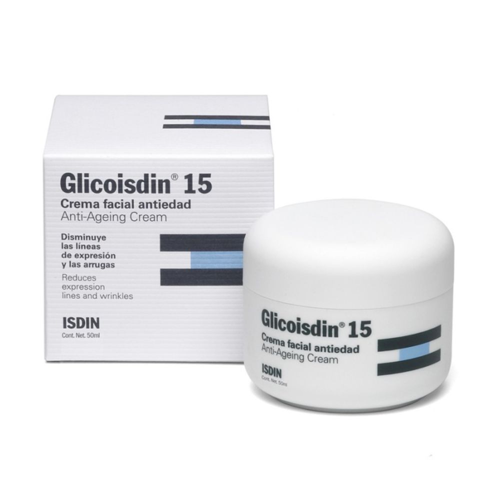 Glicoisdin 15 Crema Antiarrugas 50 ml | Farmalisto MX
