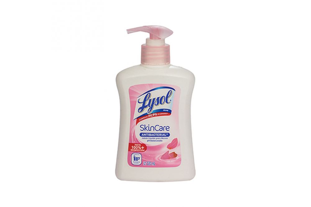 RECKITT BENCKISER - Lysol Skincare Jabón Líquido Antibacterial Botella Con  220mL - Higiene Personal