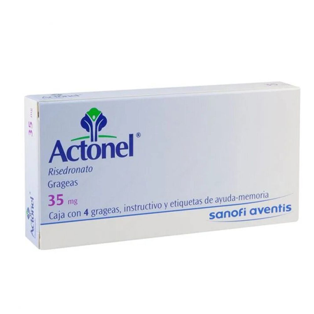 Precio Actonel 35 mg caja con 4 grageas | Farmalisto MX