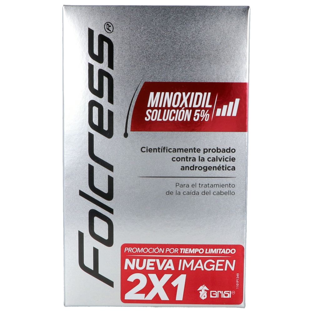 Precio Folcress 5% solución botellas con 60 mL 2x1 | Farmalisto MX