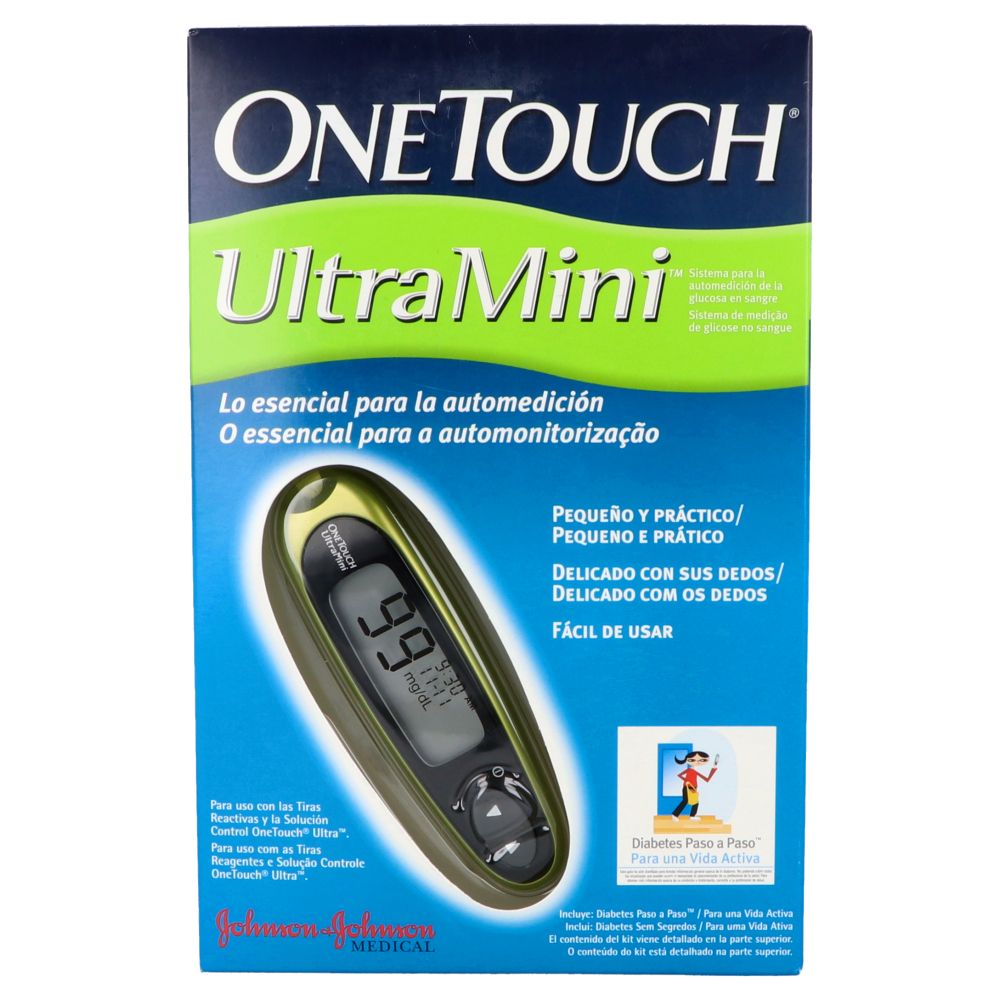 Precio OneTouch UltraMini medidor de glucosa | Farmalisto MX