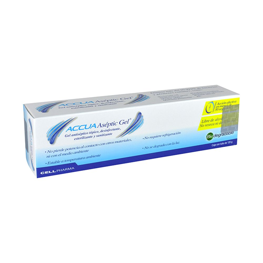 Accua Aseptic Gel 120 ml | Disponible en Farmalisto MX