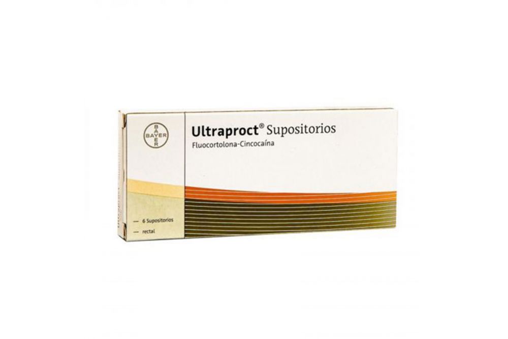 Precio Ultraproct con 6 supositorios | Farmalisto MX