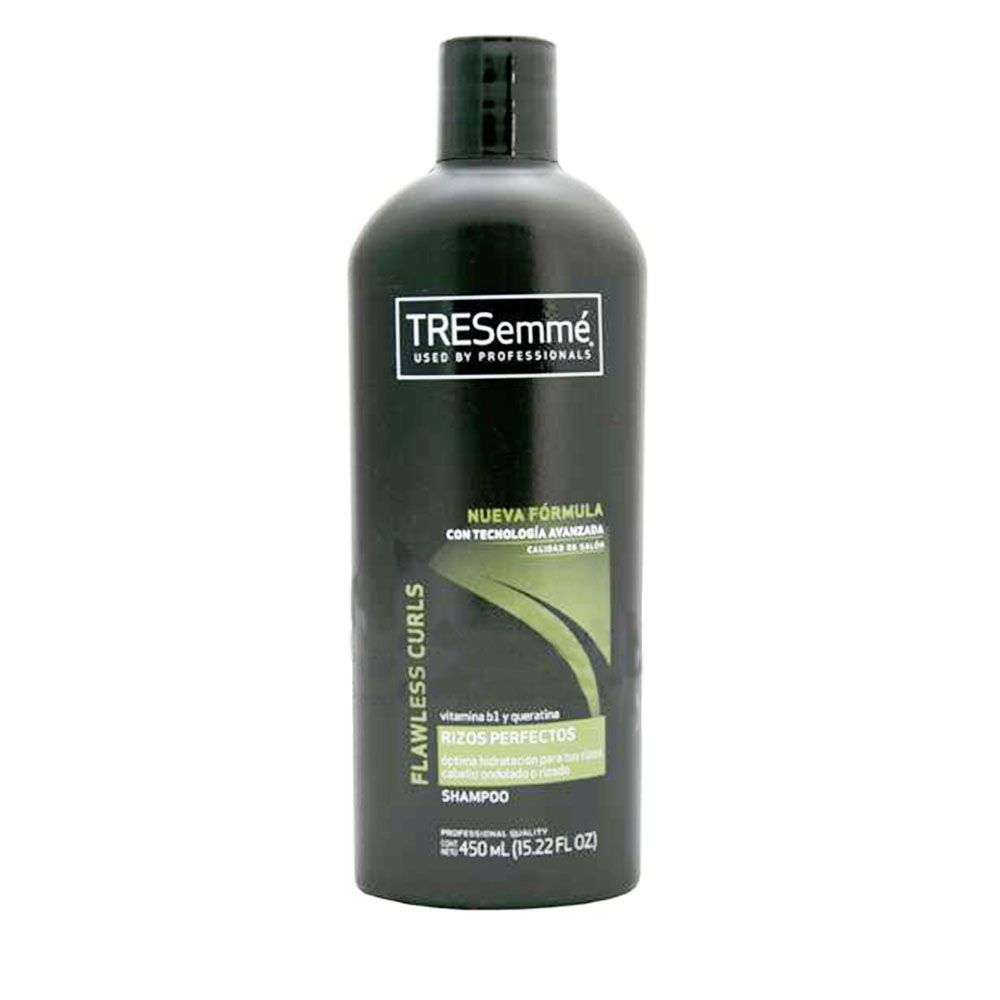 UNILEVER - Tresemmé Rizos Perfectos Shampoo Botella Con 450mL - Higiene  Personal