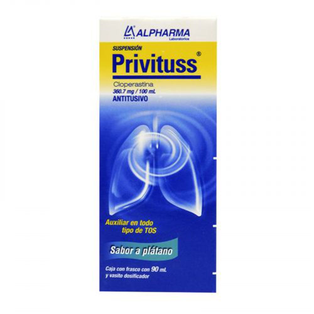 Precio Privituss suspensión 90 ml | Farmalisto MX
