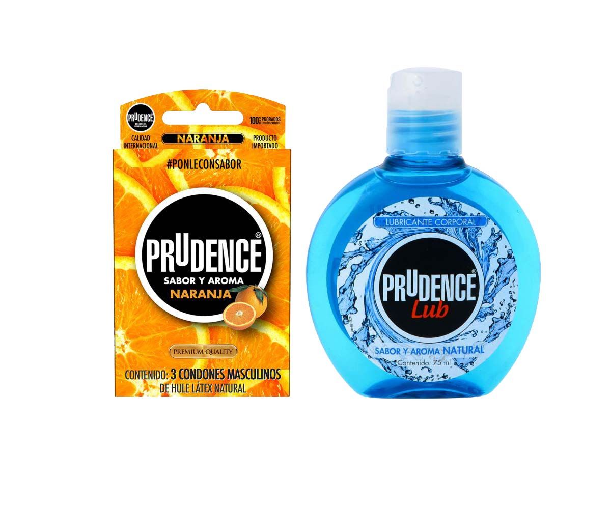 Precio Prudence 3 condones naranja + lubricante | Farmalisto MX