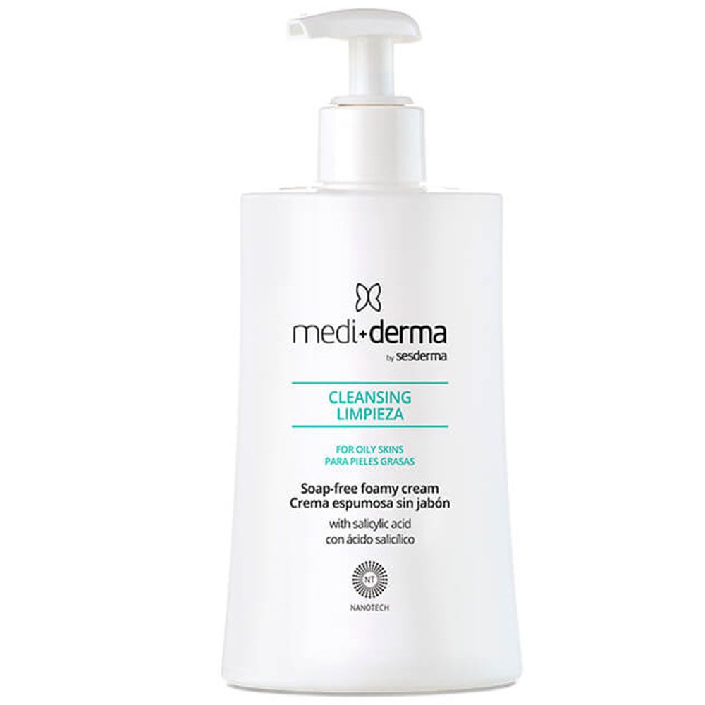 Precio Mediderma crema espumosa sin jabón 200 ml | Farmalisto MX