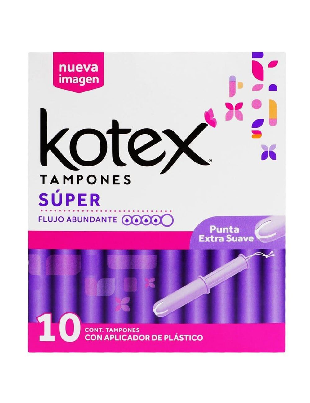 Precio tampones kotex super flujo abundante | Farmalisto MX