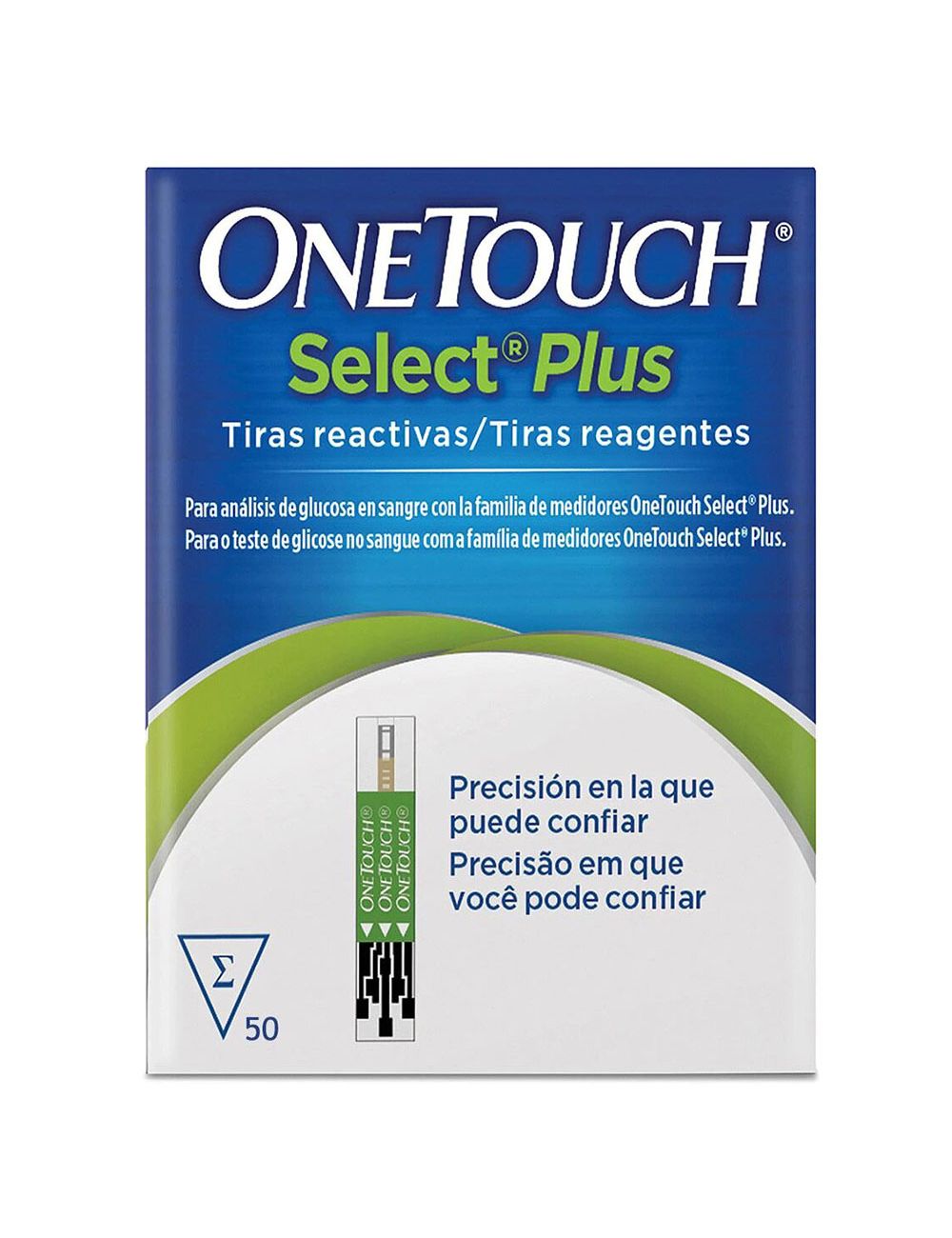 Precio One Touch Selec Plus con 50 tiras | Farmalisto MX