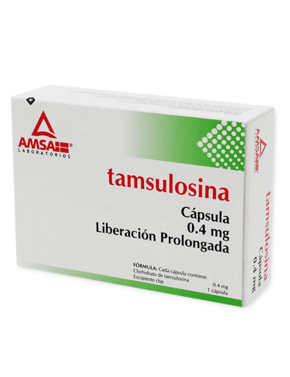 Precio Tamsulosina 0.4 mg con 20 cápsulas LP | Farmalisto MX