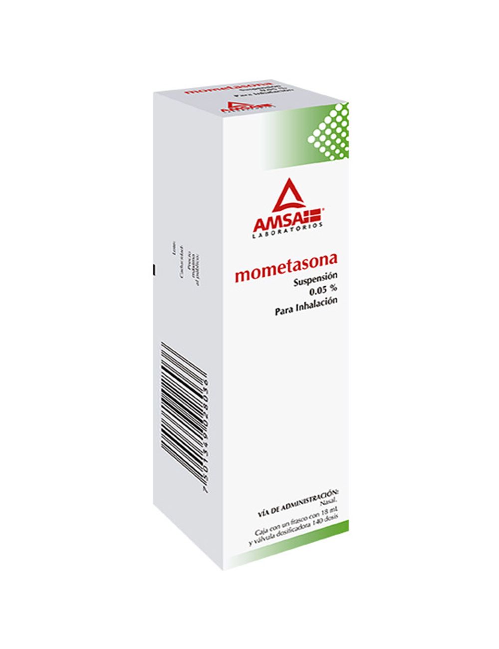 Precio Mometasona 0.05% suspensión inhalación | Farmalisto MX