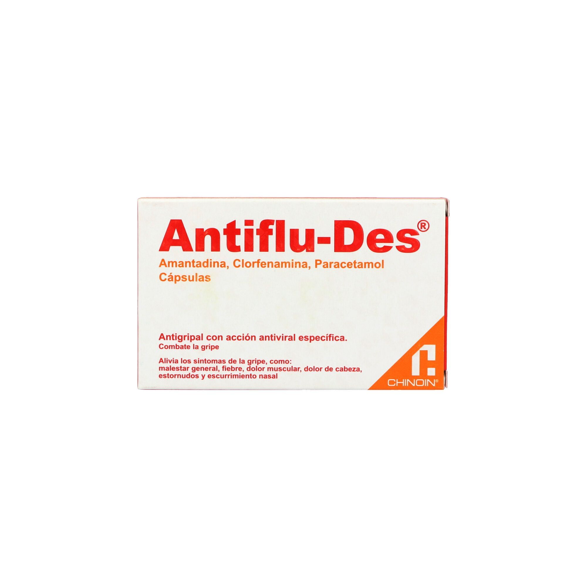 Precio Antiflu Des 3 mg/5 mg/300 mg 24 cápsulas | Farmalisto MX