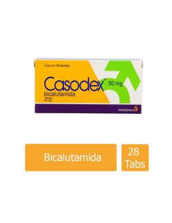 Casodex 50 mg Caja con 28 Tabletas