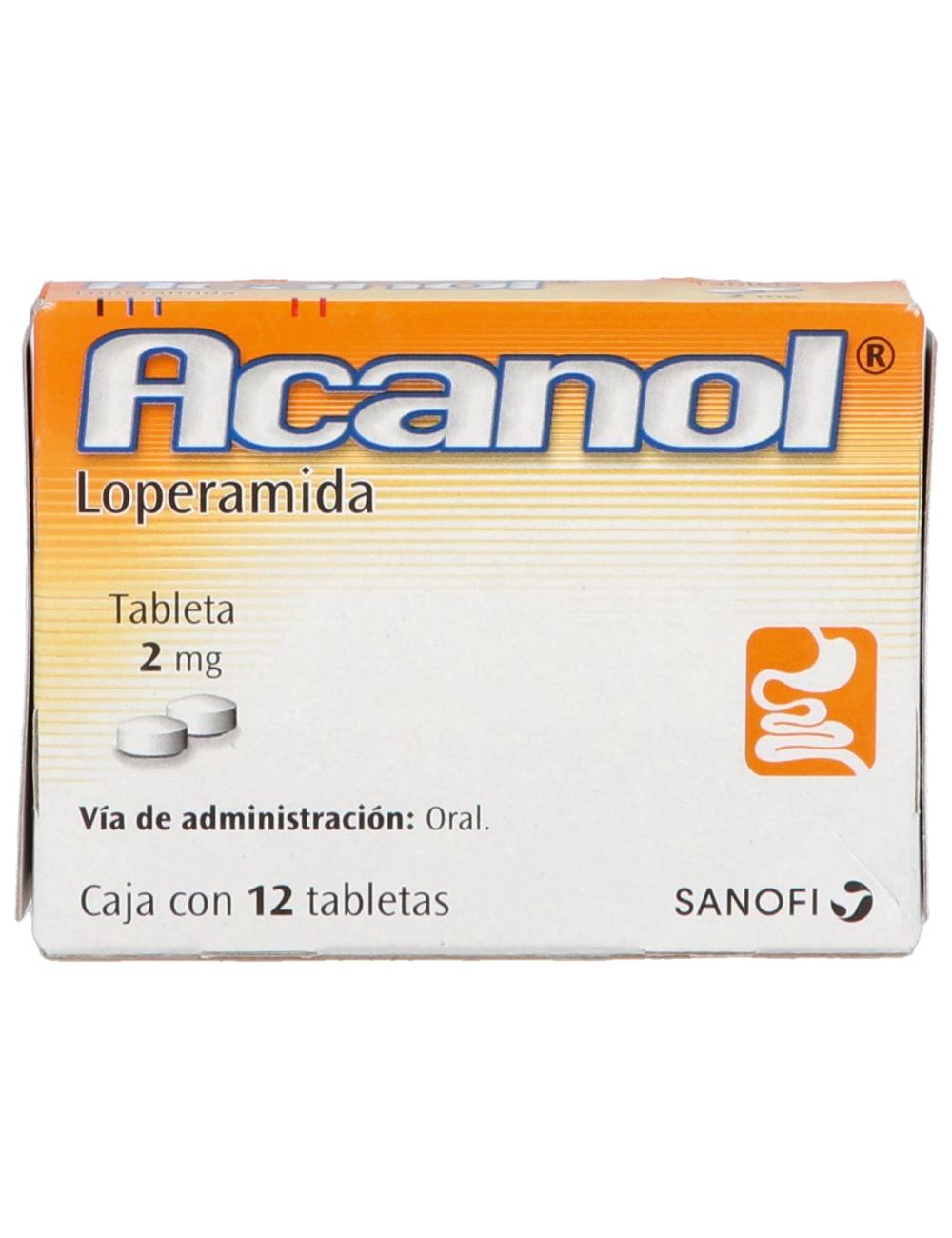 Precio Acanol 2 mg con 12 tabletas | Farmalisto MX